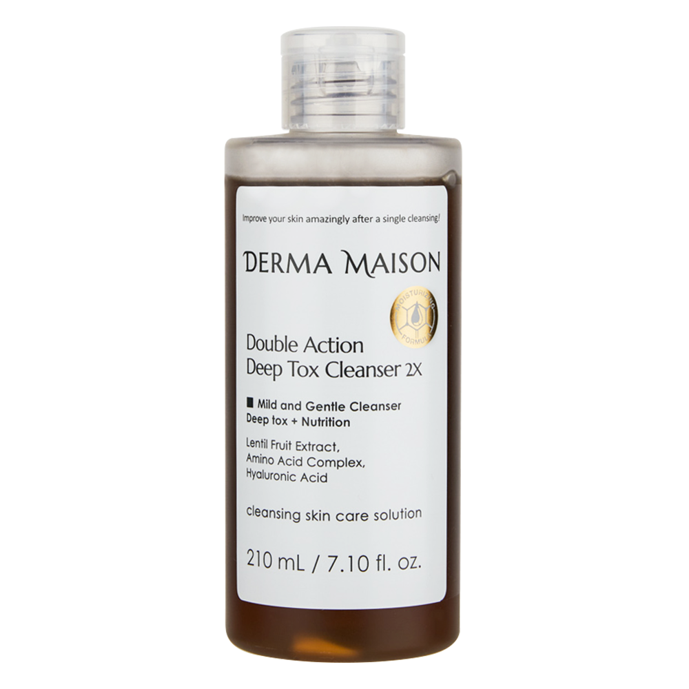Derma Maison Double Action Deep Tox Cleanser 2×210 ml